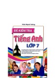 Đề kiểm tra Tiếng Anh lớp 7: Phần 1