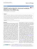 SQUID: Transcriptomic structural variation detection from RNA-seq