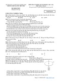 Đề thi học kì 2 môn Vật lí lớp 11 năm 2020-2021 có đáp án - Trường THPT Lương Thế Vinh, Quảng Nam