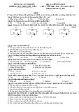 Đề thi học kì 2 môn Vật lí lớp 7 năm 2020-2021 - Trường THCS Trần Quốc Toản