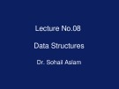 Lecture Data Structures: Lesson 8