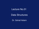 Lecture Data Structures: Lesson 1