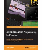 Ebook  Android game programming by example: Part 1