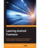 Ebook  Learning Android Forensics: Part 2