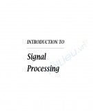 Ebook Introduction to signal processing: Part 2