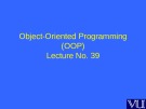 Lecture Object-Oriented programming - Lesson 39: Templates & Static members