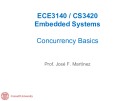 Lecture Embedded systems - Lesson 8: Concurrency basics