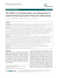 The effects of levosimendan and dobutamine in experimental bupivacaine-induced cardiotoxicity