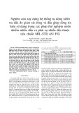 Nghiên cứu xây dựng hệ thống tự động kiểm tra đầu đo giám sát dòng và đầu ghép dòng tín hiệu sử dụng trong các phép thử nghiệm miễn nhiễm nhiễu dẫn và phát xạ nhiễu dẫn thuộc tiêu chuẩn MIL-STD 461 F/G