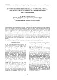 Influences of leadership styles on organizational and management performance: Evidence from Vietnamese SMEs