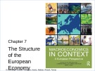 Lecture Macroeconomics in context: A European perspective - Chapter 7: The Structure of the United States Economy