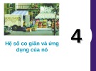 Bài giảng Kinh tế học vi mô: Chương 4 - Lê Đình Thái