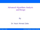 Advanced Algorithms Analysis and Design - Lecture 25: Greedy algorithms