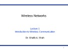 Wireless networks - Lecture 1: Introduction to Wireless communication