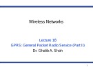 Wireless networks - Lecture 18: GPRS: General packet radio service (Part 2)