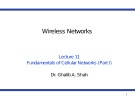 Wireless networks - Lecture 11: Fundamentals of cellular networks (Part 1)