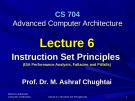 Advanced Computer Architecture - Lecture 6: Instruction set principles (Cont'd)