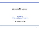 Wireless networks - Lecture 7: CSMA and spread spectrum