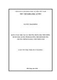 Luận văn Thạc sĩ Quản lý giáo dục: Quản lý dạy học tại các trường trung học phổ thông huyện Đắk Glong tỉnh Đắk Nông theo định hướng Chương trình giáo dục phổ thông 2018