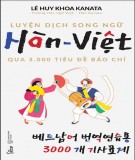 Ebook Luyện dịch song ngữ Hàn - Việt qua 3.000 tiêu đề báo chí: Phần 2