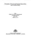 Introduction to principles of Travel and tourism operations and Aviation safety: Part 2