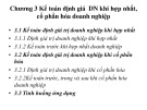 Bài giảng Kế toán định giá - Chương 3: Kế toán định giá doanh nghiệp khi hợp nhất, cổ phần hóa doanh nghiệp