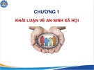 Bài giảng An sinh xã hội - Chương 1: Khái luận về an sinh xã hội