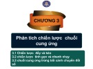 Bài giảng Chiến lược chuỗi cung ứng - Chương 3: Phân tích chiến lược chuỗi cung ứng