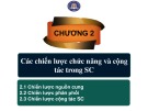 Bài giảng Chiến lược chuỗi cung ứng - Chương 2: Các chiến lược chức năng và cộng tác trong SC