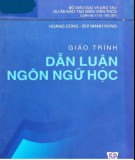 Giáo trình Dẫn luận Ngôn ngữ học: Phần 2