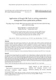 Applications of Google OR-Tools in solving construction management linear optimization problems