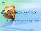 Bài giảng Tài chính vi mô - Chương 0: Mở đầu