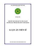 Luận án Tiến sĩ Kinh tế: Liên kết sản xuất và tiêu thụ gỗ nguyên liệu trên địa bàn tỉnh Tuyên Quang