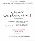 Nghiên cứu cấu trúc cơ bản của văn bản nghệ thuật (in lần thứ hai): Phần 1