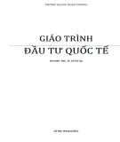 Giáo trình Đầu tư quốc tế: Phần 2