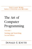 Ebook The art of computer programming - Volume 3: Sorting and searching (Second edition - 2014) - Part 1