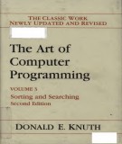 Ebook The art of computer programming - Volume 3: Sorting and searching (Second edition - 2011) - Part 2
