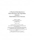 Ebook A Practical Introduction to: Data Structures and Algorithm Analysis (Third Edition - Java Version) - Part 2