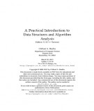 Ebook A practical introduction to: Data Structures and Algorithm Analysis (Edition 3.2 - C++ Version) - Part 1