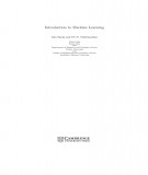 Ebook Introduction to machine learning: Part 2 - Alex Smola, S.V.N. Vishwanathan