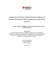 Thesis for the degree of Master of Business: Andragogy for the Virtual Learning Environment: Challenges and Changes in Developing Graduate Competencies for Global Virtual Teamwork