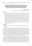 Một số giải pháp nâng cao chất lượng hoạt động nghiên cứu khoa học của sinh viên khoa Giáo dục tiểu học - mầm non trường Đại học Tân Trào