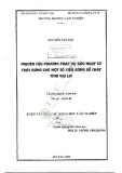 Luận văn Thạc sĩ Khoa học lâm nghiệp: Nghiên cứu phương pháp dự báo nguy cơ cháy rừng cho một số kiểu rừng dễ cháy tỉnh Gia Lai