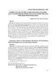 Nghiên cứu giá trị tiên lượng khả năng cứu sống của tỷ số độ phân bố hồng cầu và số lượng tiểu cầu trên bệnh nhân bỏng nặng