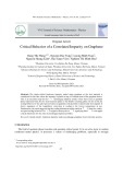 Critical behavior of a correlated impurity on graphene