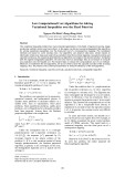 Low computational cost algorithms for solving variational inequalities over the fixed point set
