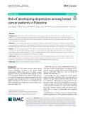 Risk of developing depression among breast cancer patients in Palestine