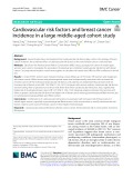 Cardiovascular risk factors and breast cancer incidence in a large middle-aged cohort study