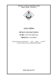 Giáo trình Mài mặt phẳng (Nghề: Cắt gọt kim loại - Cao đẳng) - Trường Cao đẳng Nghề Đồng Tháp