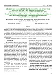 Diễn biến mật độ và một số yếu tố ảnh hưởng đến sự gia tăng quần thể sâu đục thân mía bốn vạch đầu nâu (Chilo tumidicostalis Hampson) tại Tây Ninh năm 2017-2018